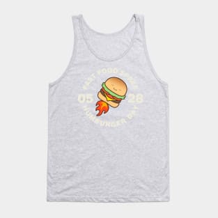 Hamburger Day Fast Food Spree 5-28 Tank Top